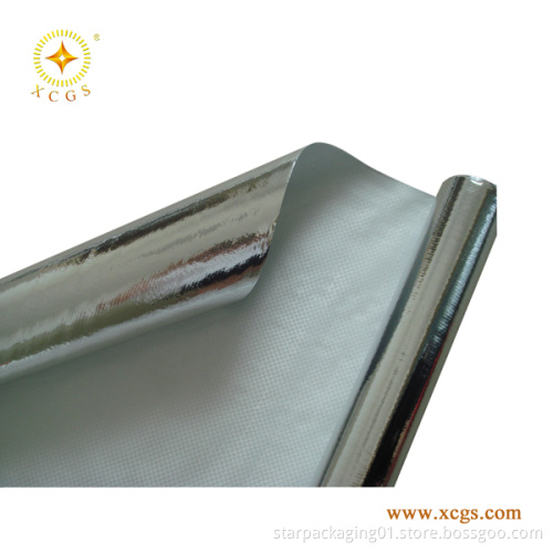 Woven Cloth Aluminum Heat Reflective Foil Insulation Material